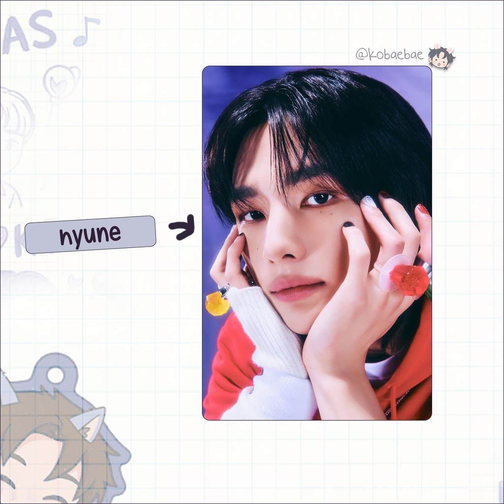 Skz - S.G. Handmade photocards kpop inspired - Street Kids Bias set