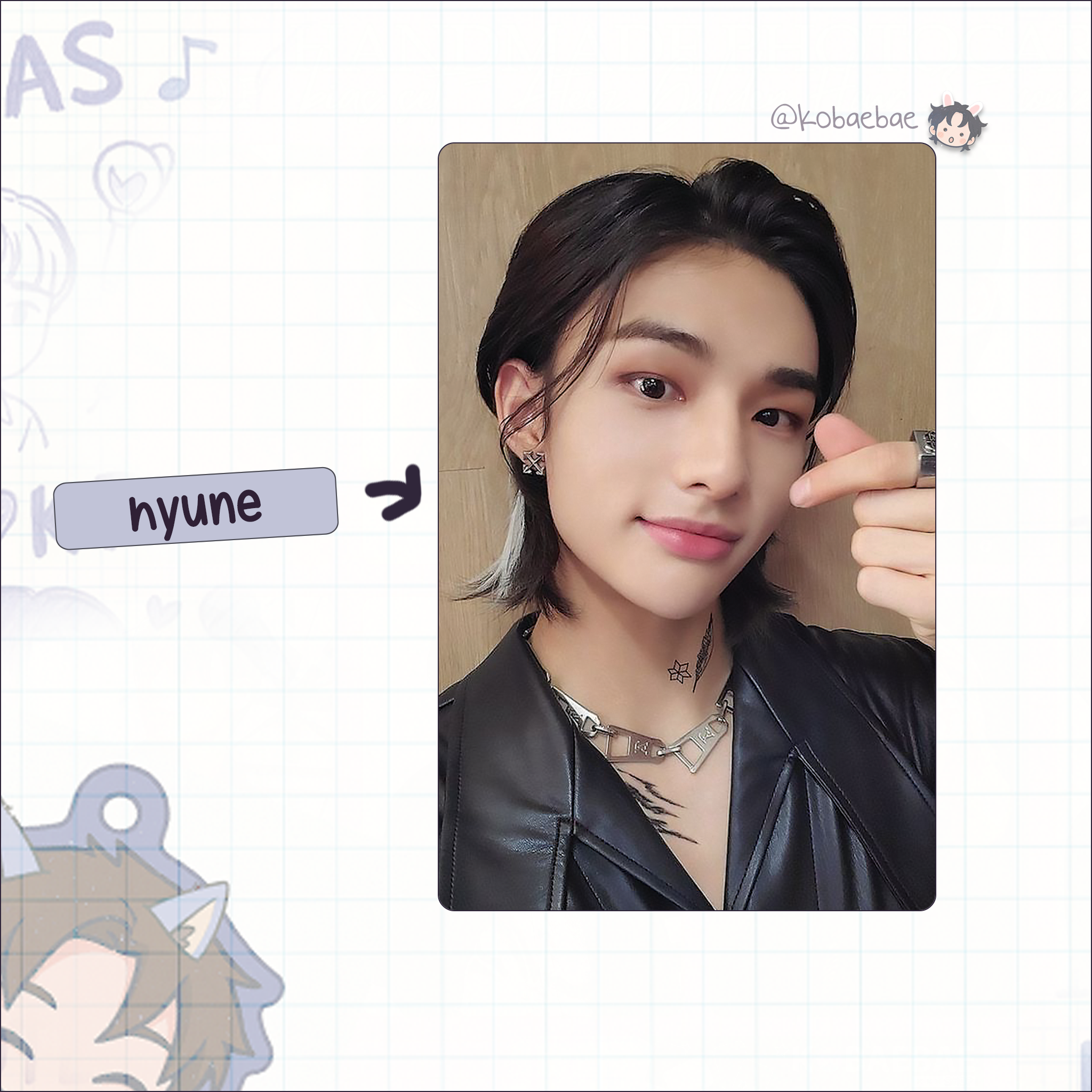 Skz - Handmade photocards kpop inspired - Set OT8 2