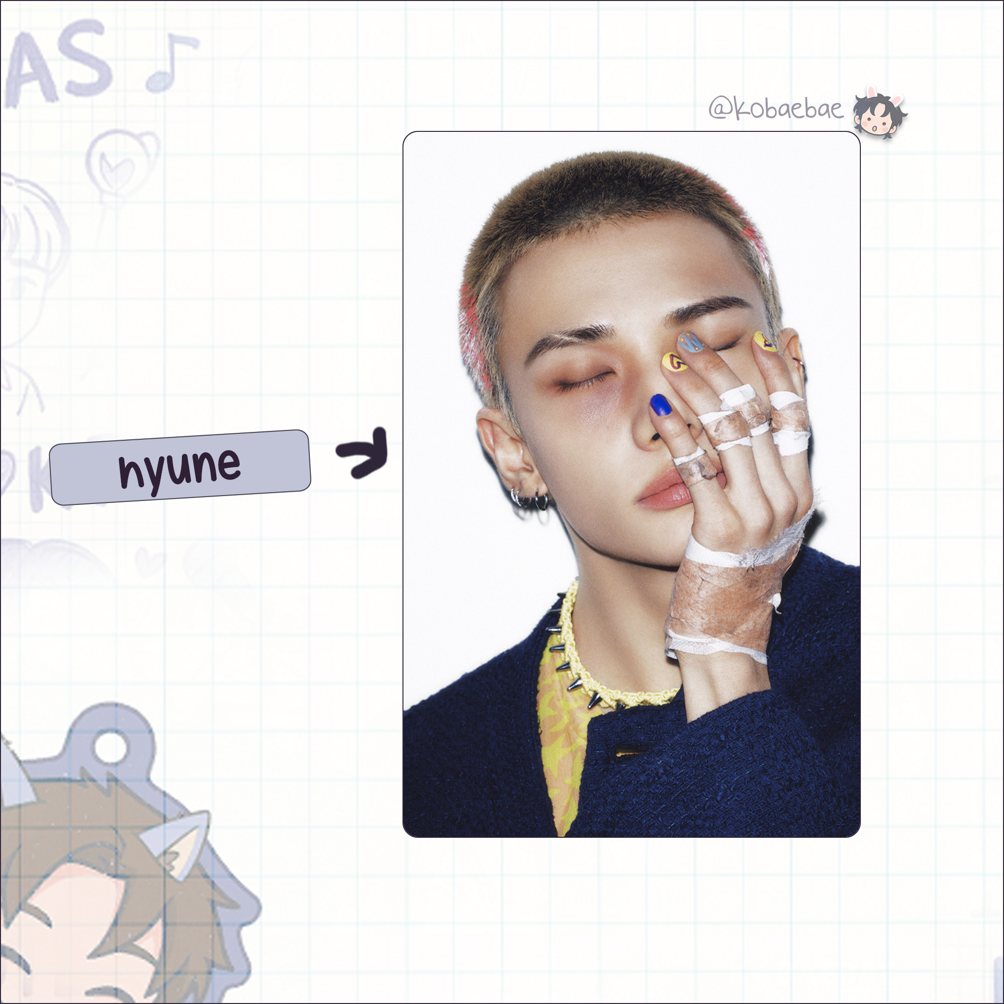 Skz - Handmade photocards kpop inspired - K.arma bias set 1
