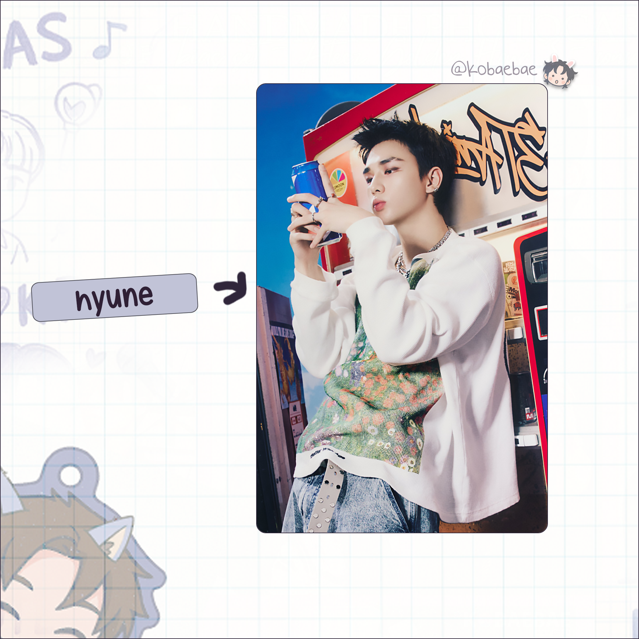 Skz (Stray Kids) - Dominate T. handmade photocards kpop inspired - Bias set