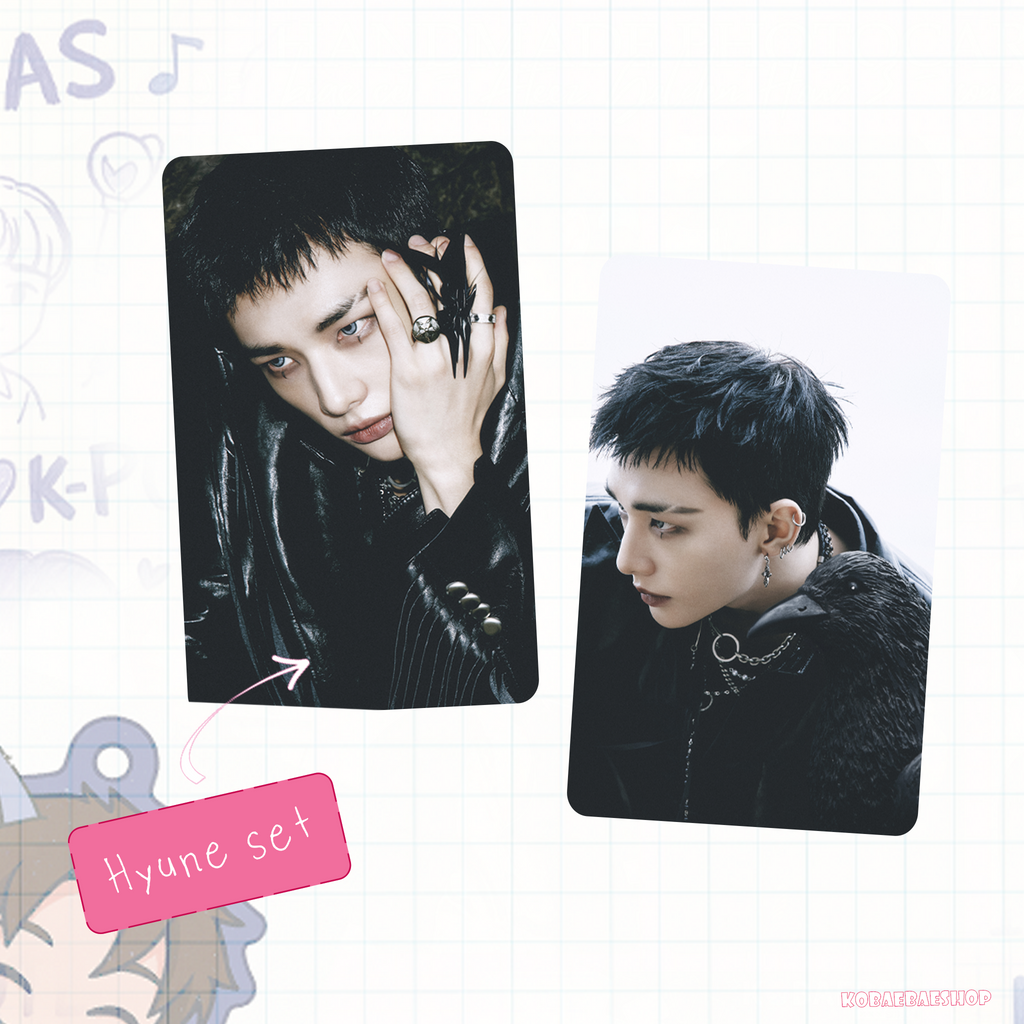 Skz - Doit  handmade photocards kpop inspired - Double set 1