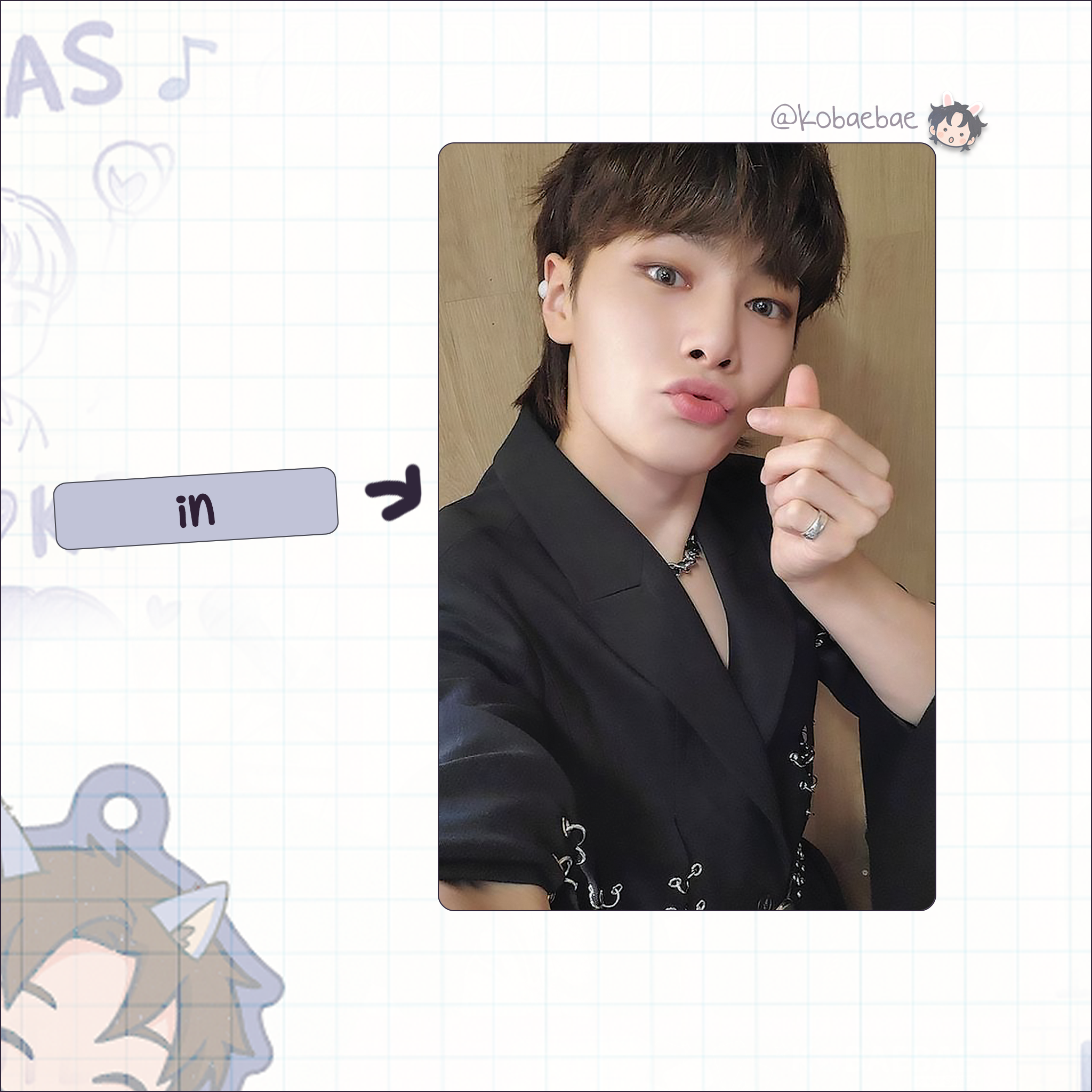 Skz - Handmade photocards kpop inspired - Set OT8 2