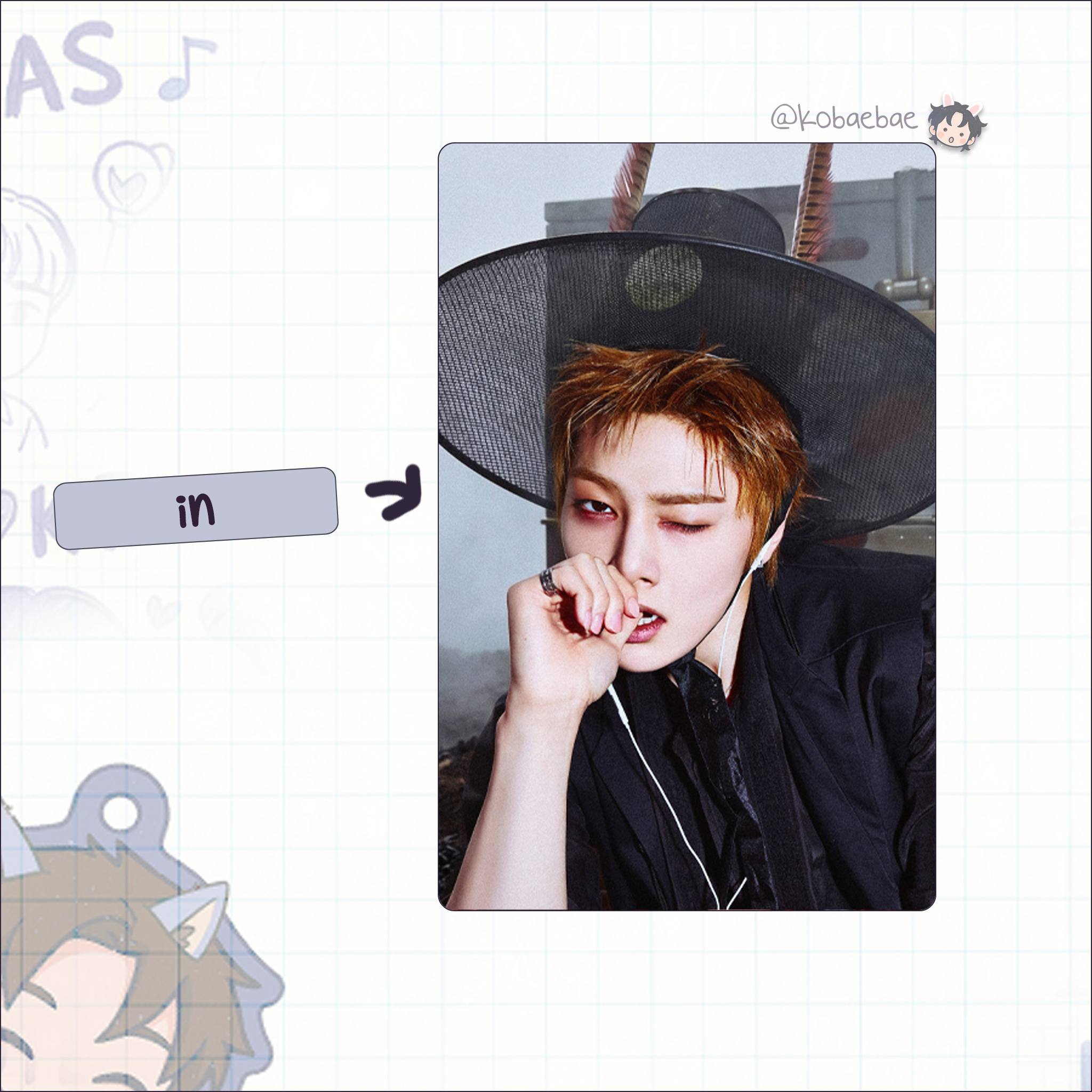 Skz (Stray Kids) - Run it handmade photocards kpop inspired - Bias set 1