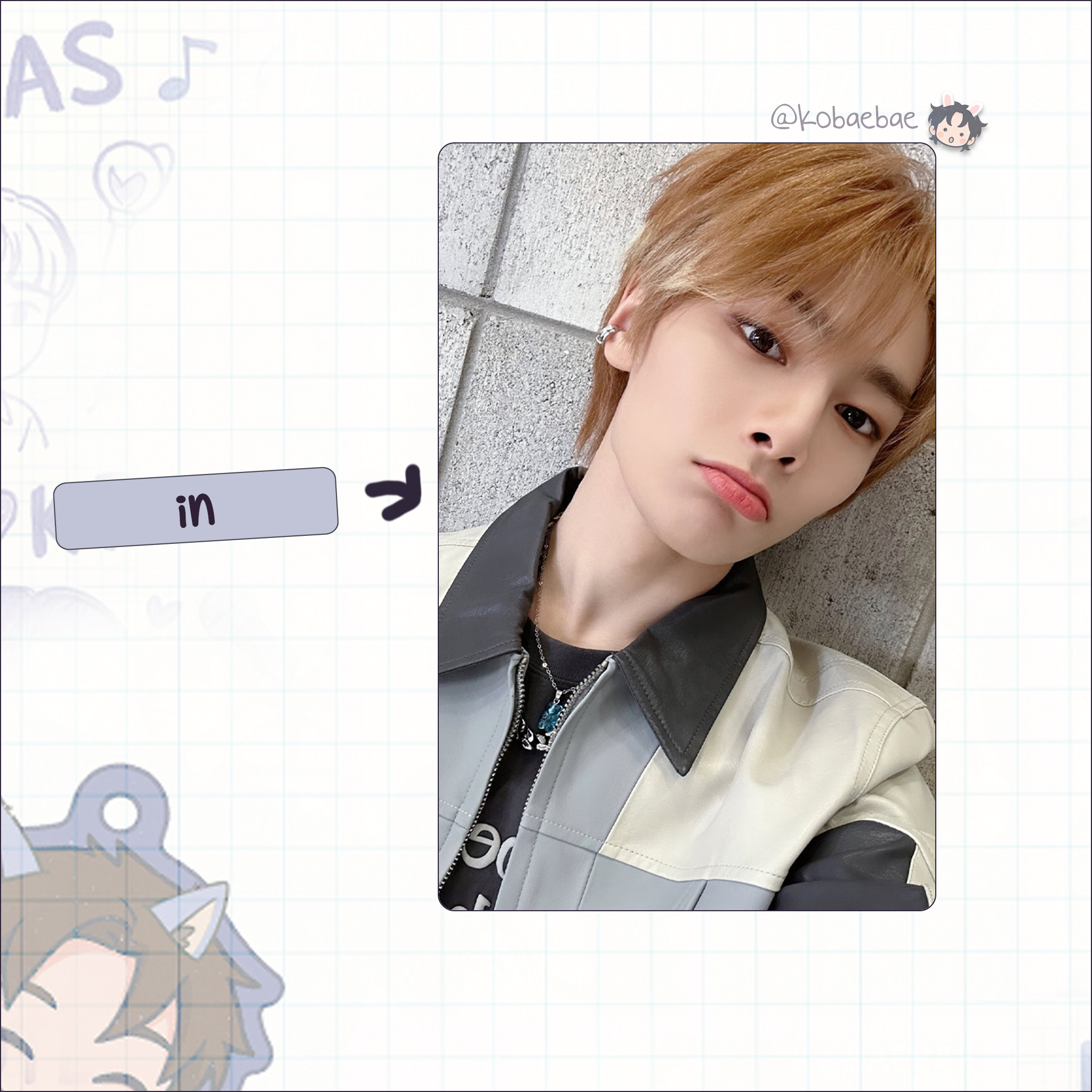 Skz - Handmade photocards kpop inspired - Japan Selfie 2024