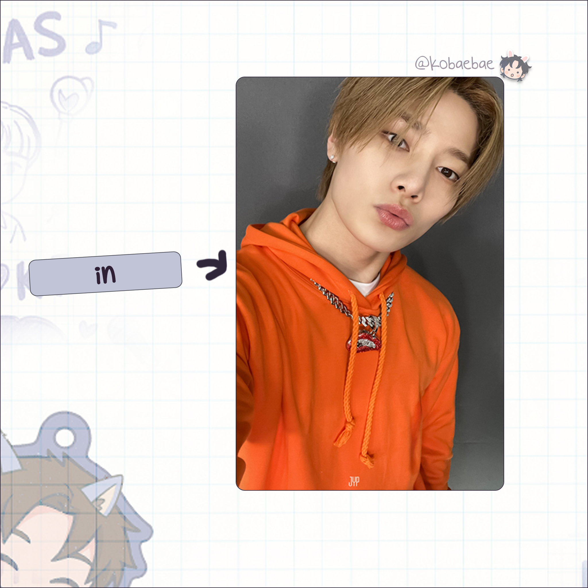 Skz (Stray Kids) - Selfie Code handmade photocards kpop inspired - bias set