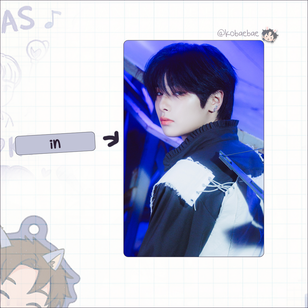 Skz - Rockstar Handmade photocards kpop inspired - Bias set 2