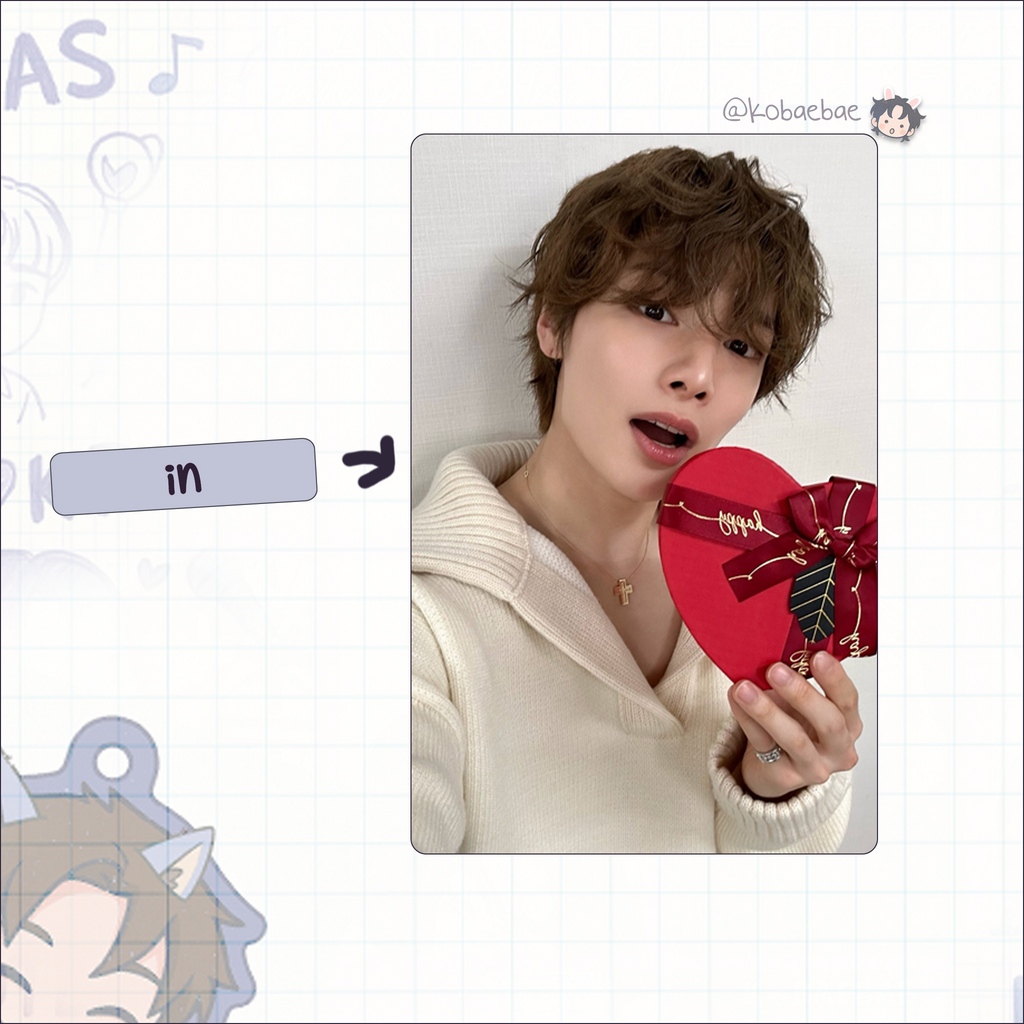 Stray Kids - Be my Valentine handmade photocards kpop inspired - bias set 2026