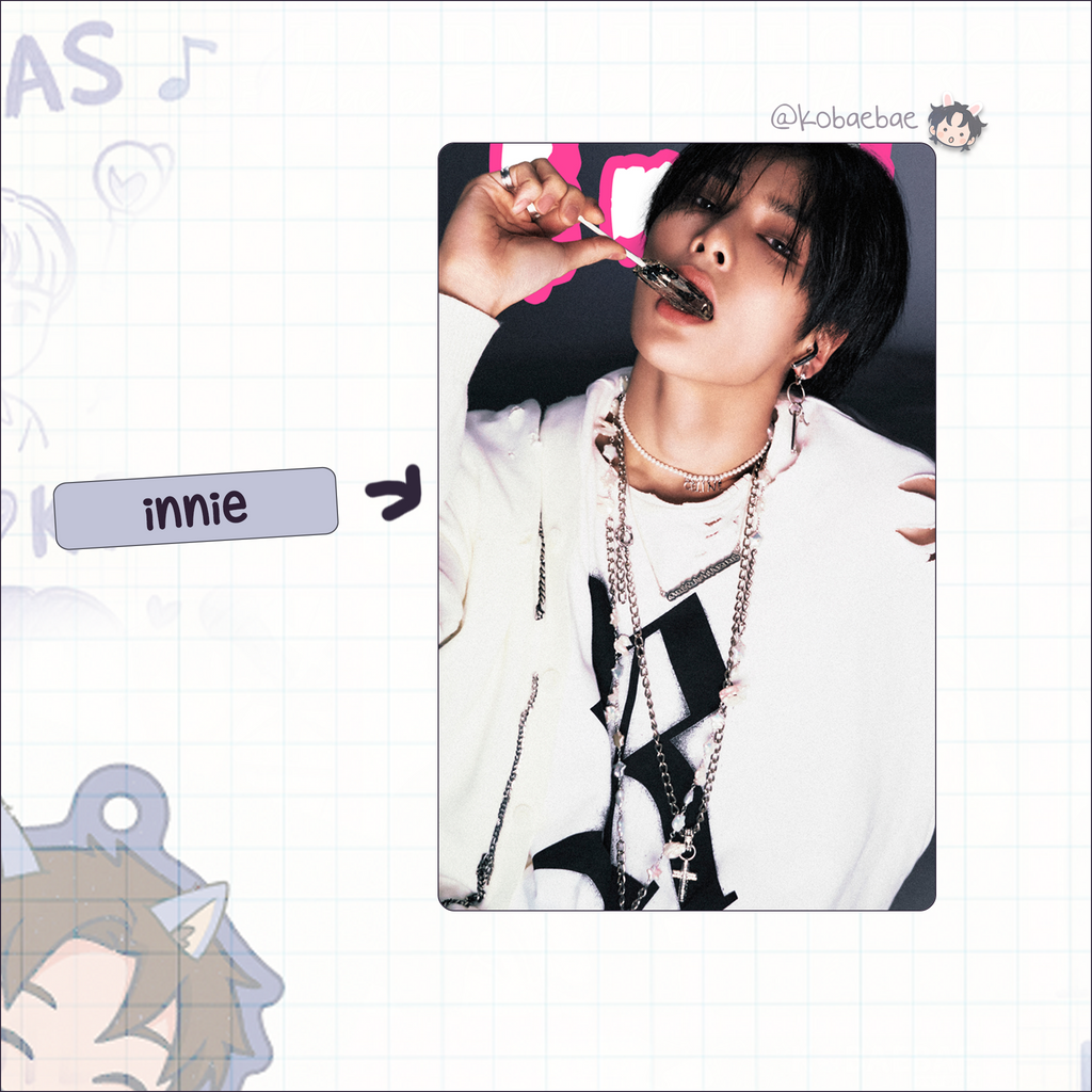Skz - Rockstar Handmade photocards kpop inspired - Bias set 3