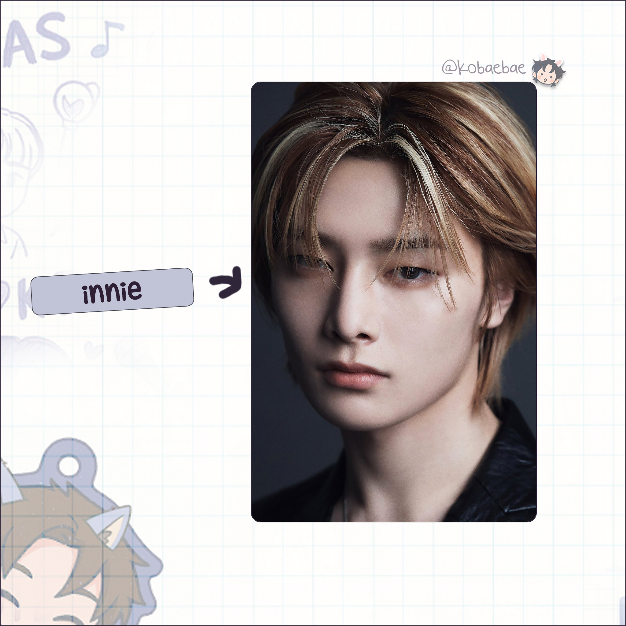 Skz - Di.con Handmade photocards kpop inspired - Bias set