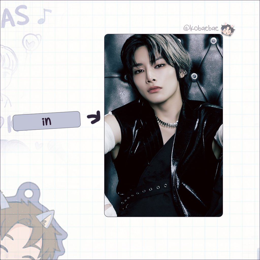 Skz - G.i.a.n.t. Handmade photocards kpop inspired - Main Solo