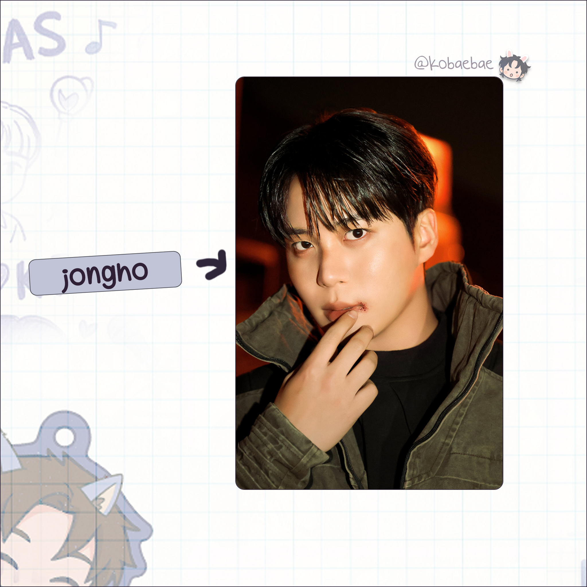 Ateez (Atz) - Golden H. 4 -  Handmade photocards kpop inspired - Poster set