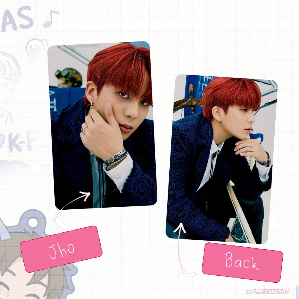 Atz - Pirates of Univers Handmade photocards kpop inspired - Double side set