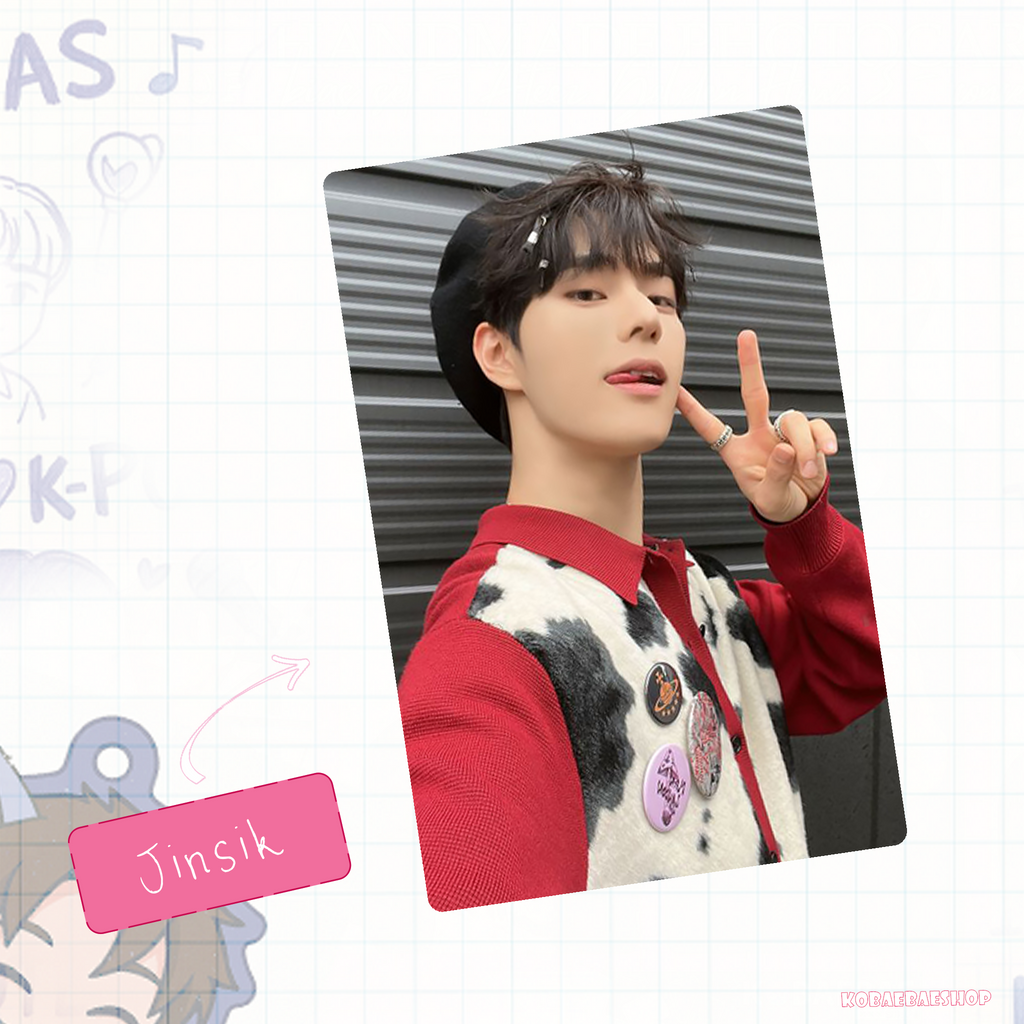 Xkrs OT10 Full Set – Handmade Kpop Inspired Photocards (Pack 1)