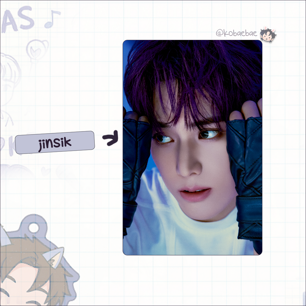 Xkrs - Watch Out handmade photocards kpop inspired - Set Poster Bias