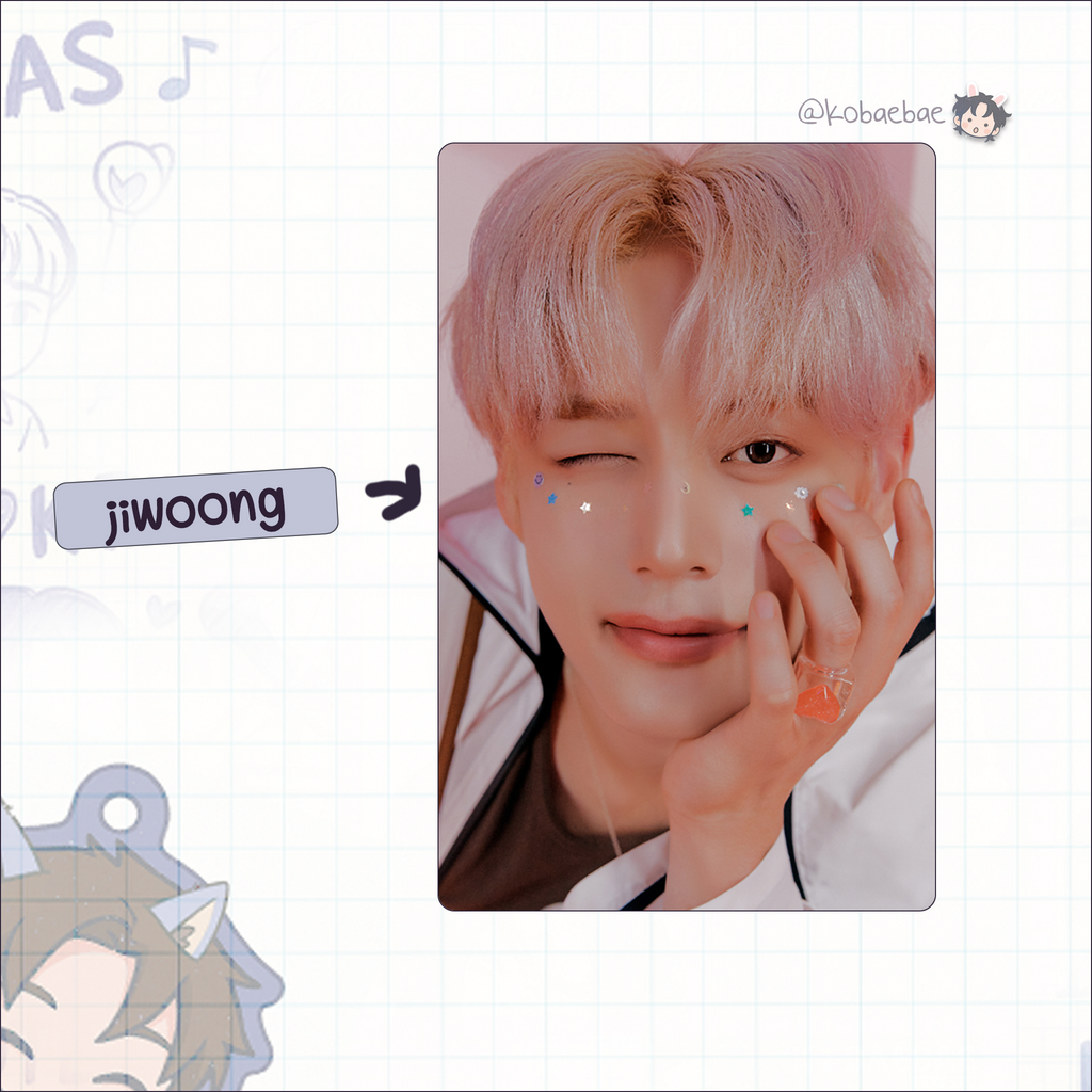 Zb1 - Cinema parad. Handmade photocards kpop inspired - Sf vers. ot9