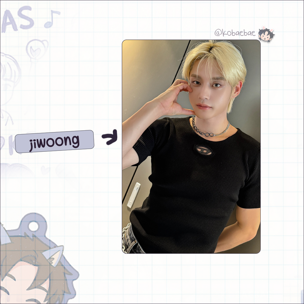 Zb1 - Summer Son. Handmade photocards kpop inspired - Bias set Osaka ot9