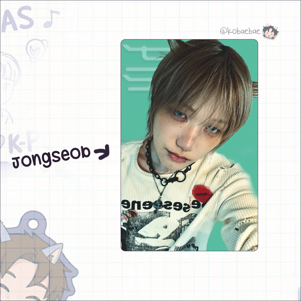 P1h - Holo Handmade photocards kpop inspired - Bias Set