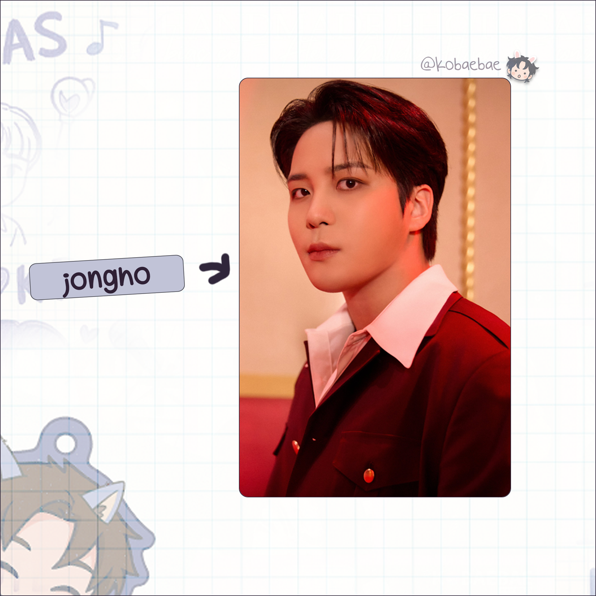 Atz - In your fantasy -  Handmade photocards kpop inspired - Bias set 2