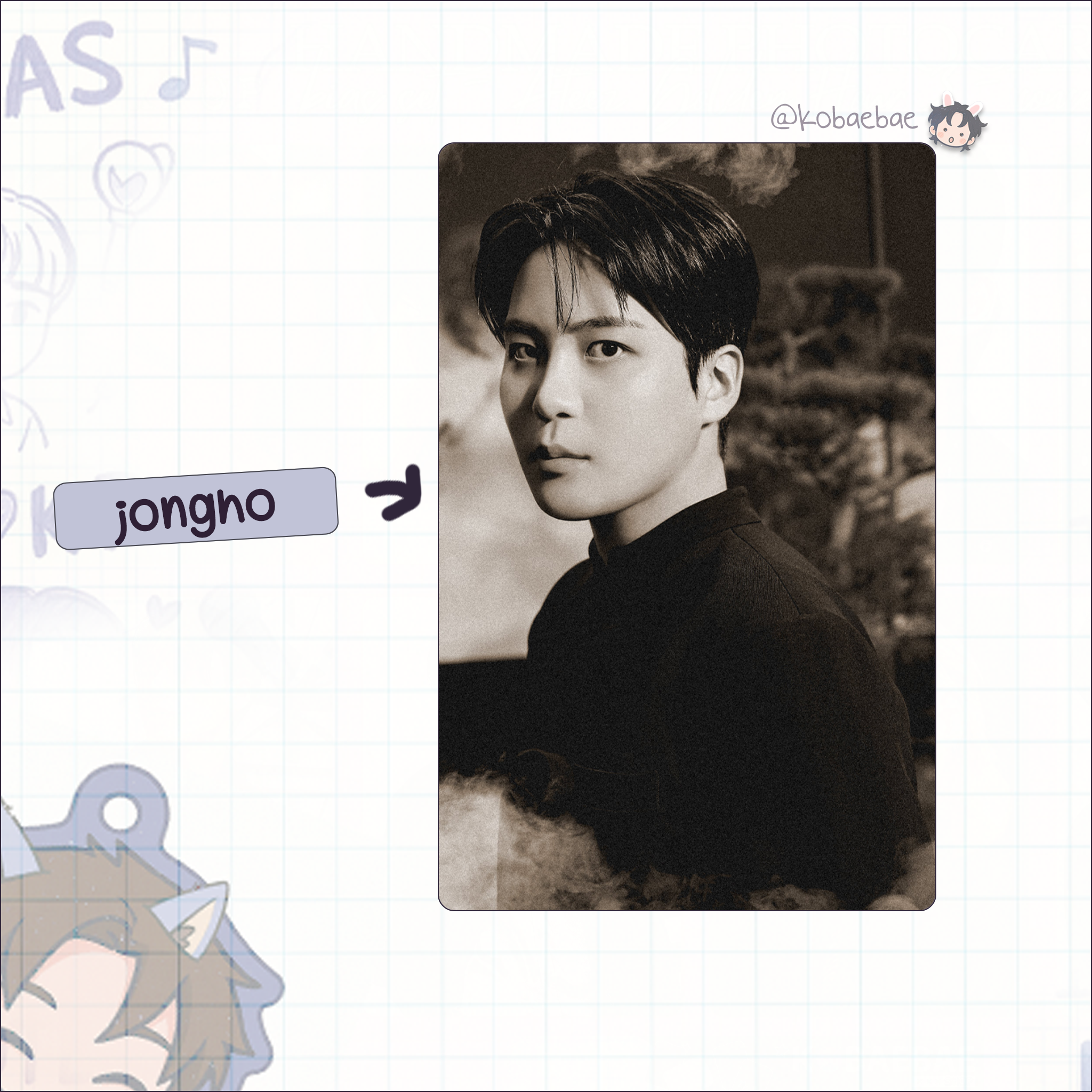 Ateez (Atz) - Golden H. 4 -  Handmade photocards kpop inspired - Bias set 1