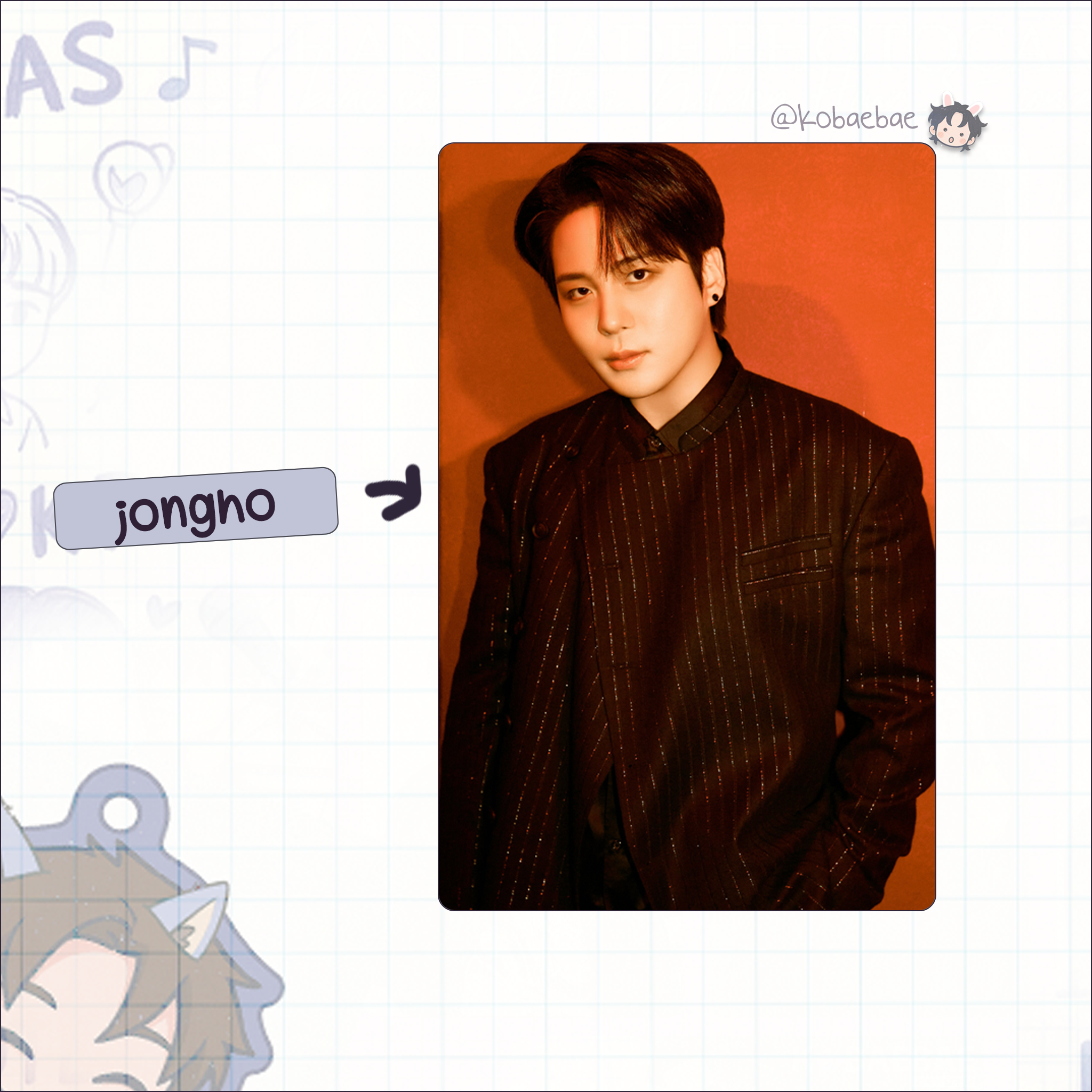 Atz - Golden H. 3 -  Handmade photocards kpop inspired - Bias set 3