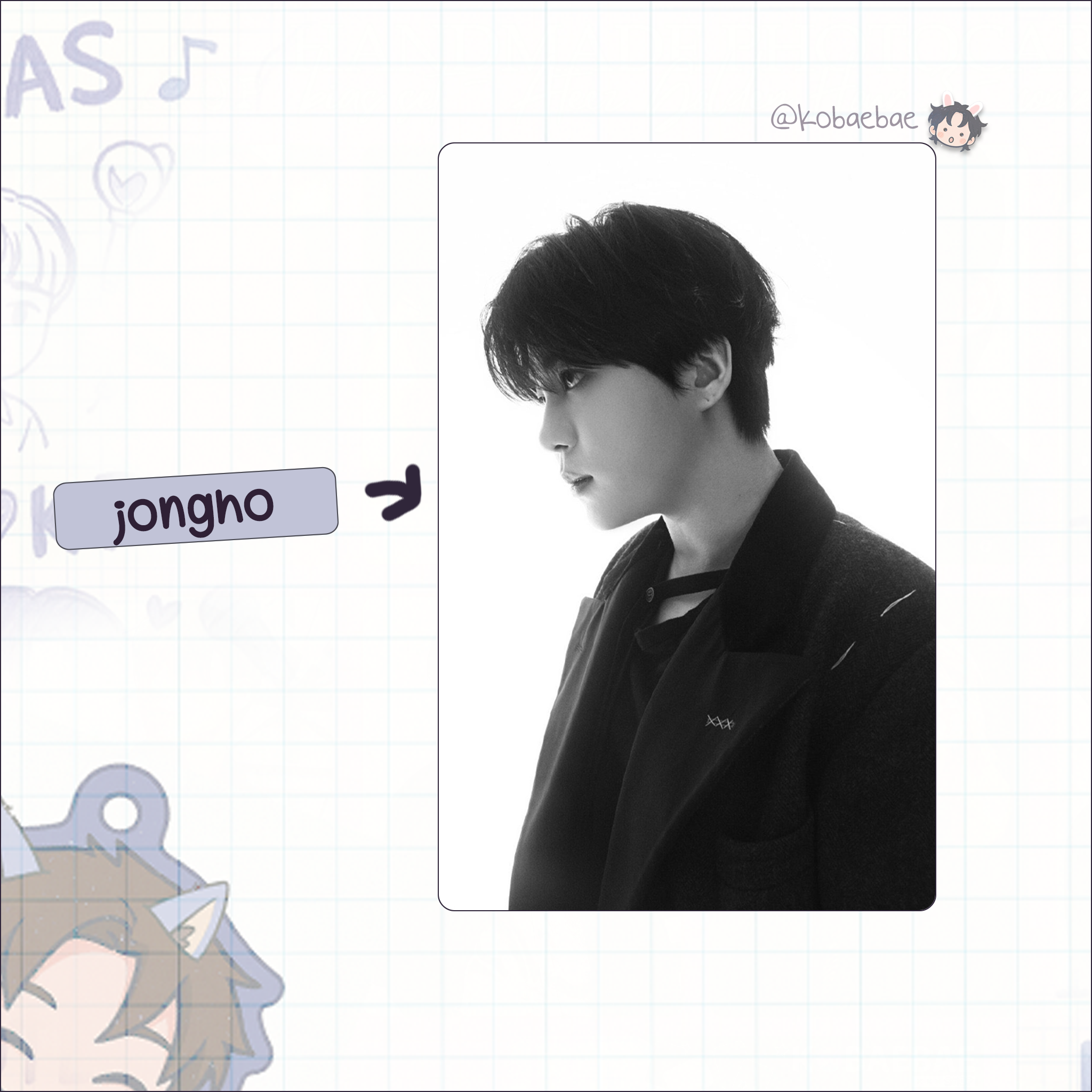 Atz - Ny.Lon Handmade photocards kpop inspired - Bias set