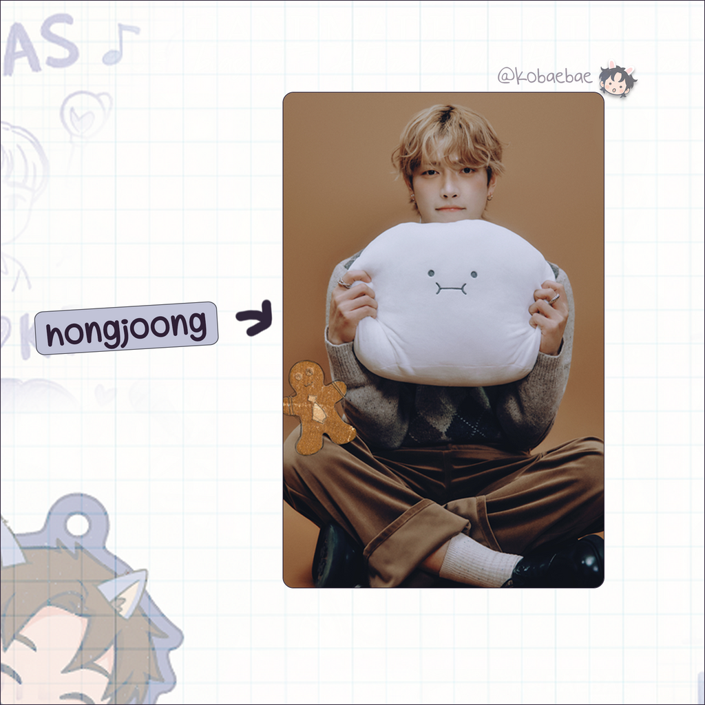 Ateez - Party Shop handmade photocards kpop inspired - bias set