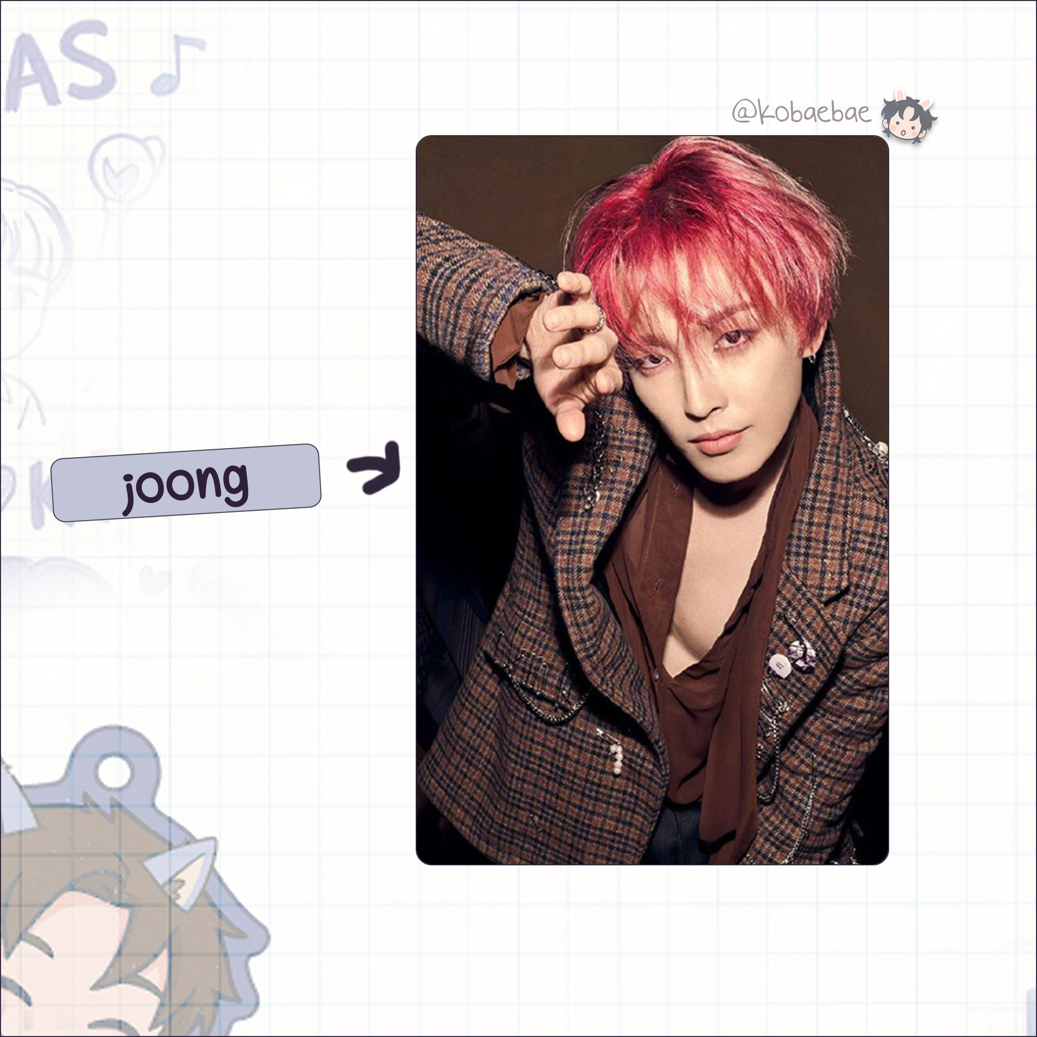 Atz - GQ Handmade photocards kpop inspired - Bias set