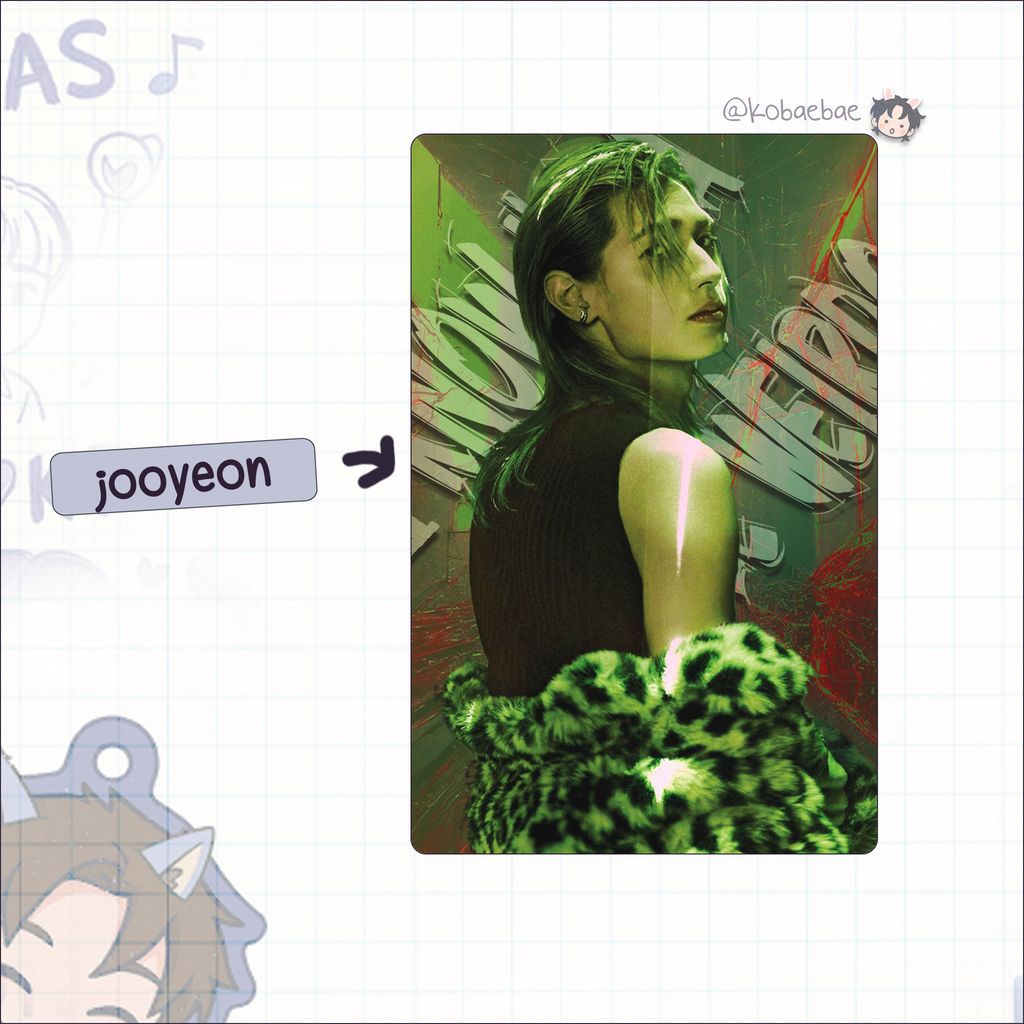 XHR - HB Handmade photocards kpop inspired - Bias set