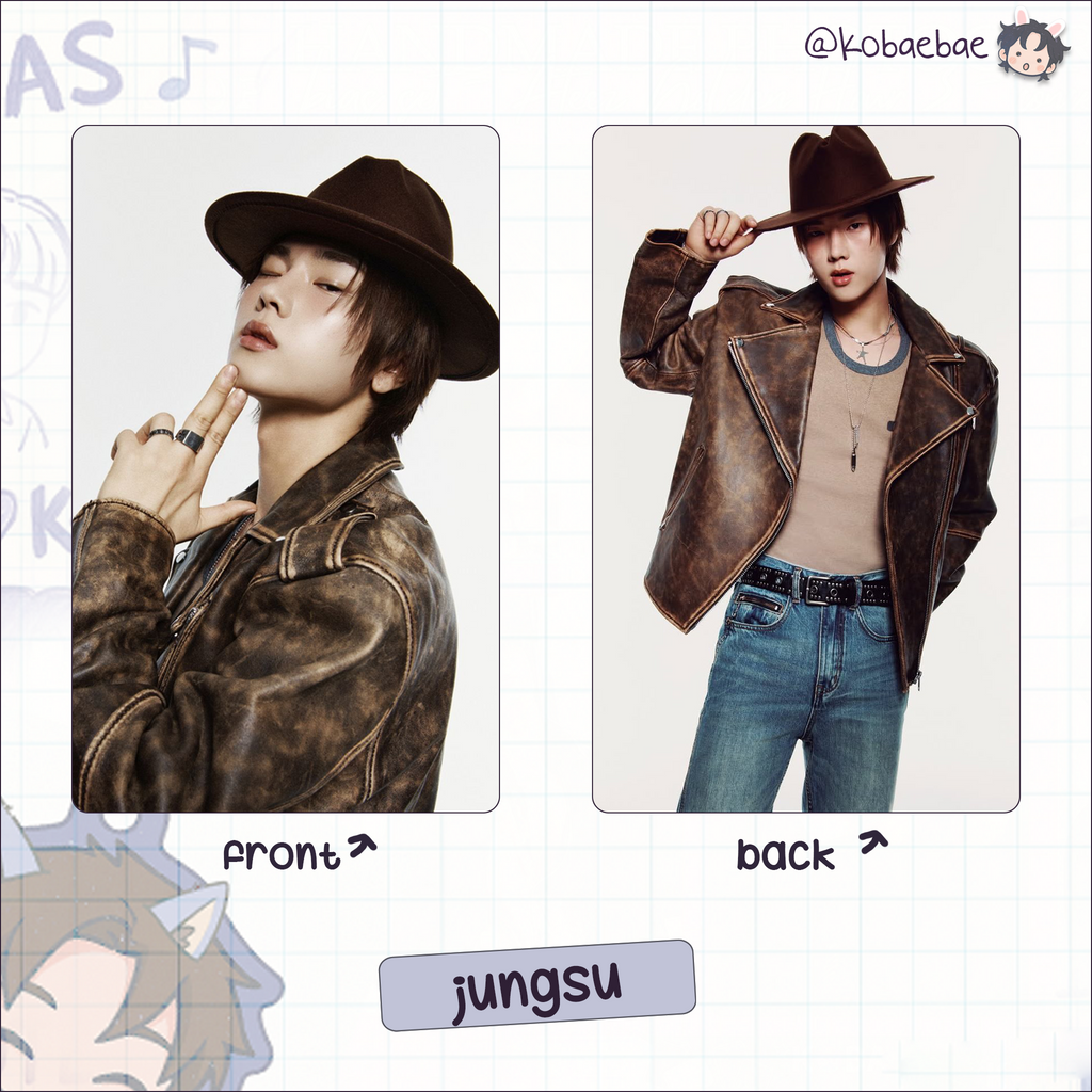Xdinary Heroes - Esq. handmade photocards kpop inspired - double side set