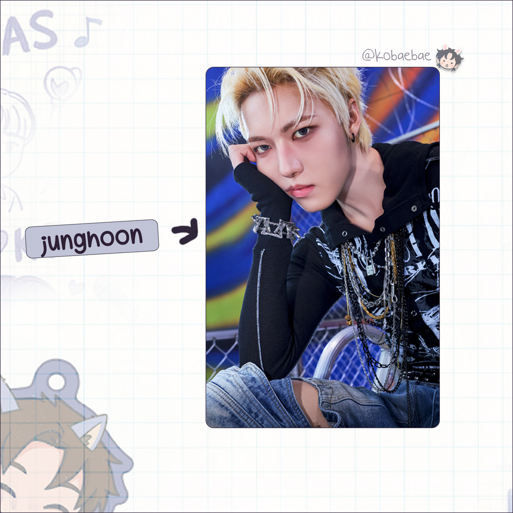 Xikers - Route Zero handmade photocards kpop inspired - Set 1