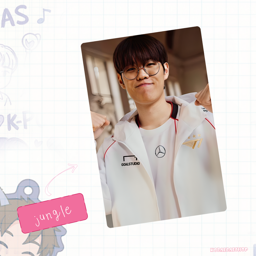 ProPlayer - Team Esports 25 handmade photocards kpop inspired - Set 3