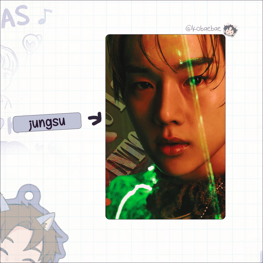 XHR - HB Handmade photocards kpop inspired - Bias set