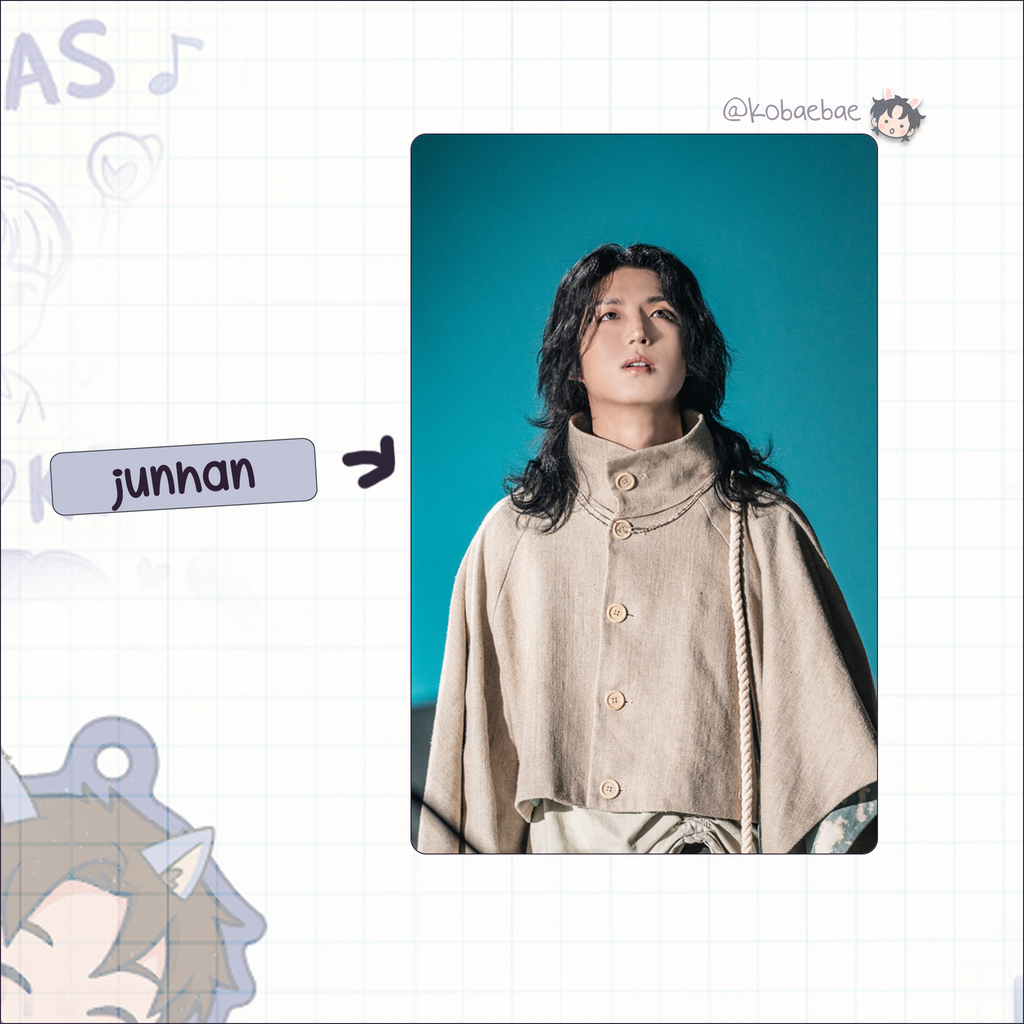 Xdinary Heroes - 8th Mini Album handmade photocards kpop inspired - set 2