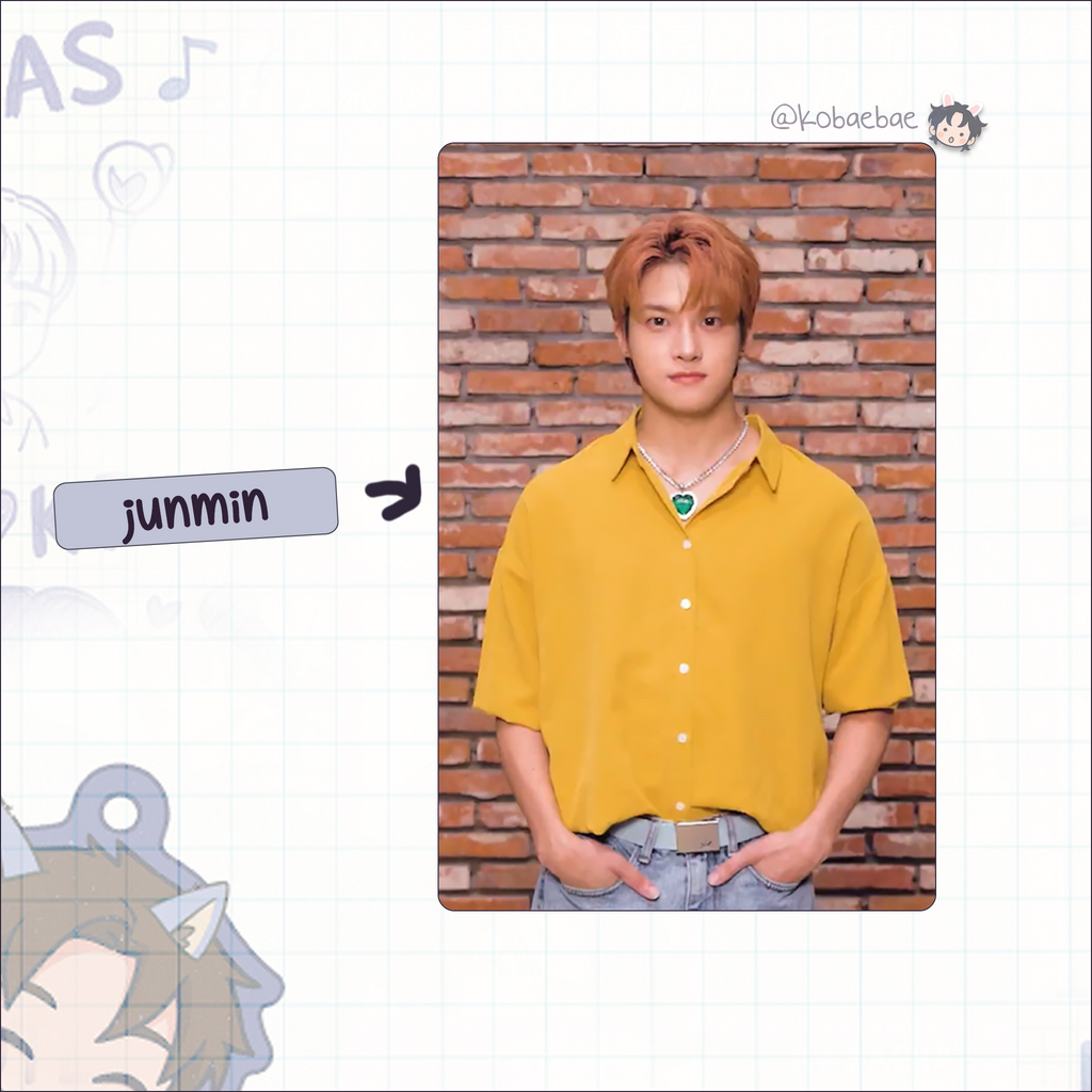 Xikers - OT10 Saja Boy(s) handmade photocards - bias set holo stars