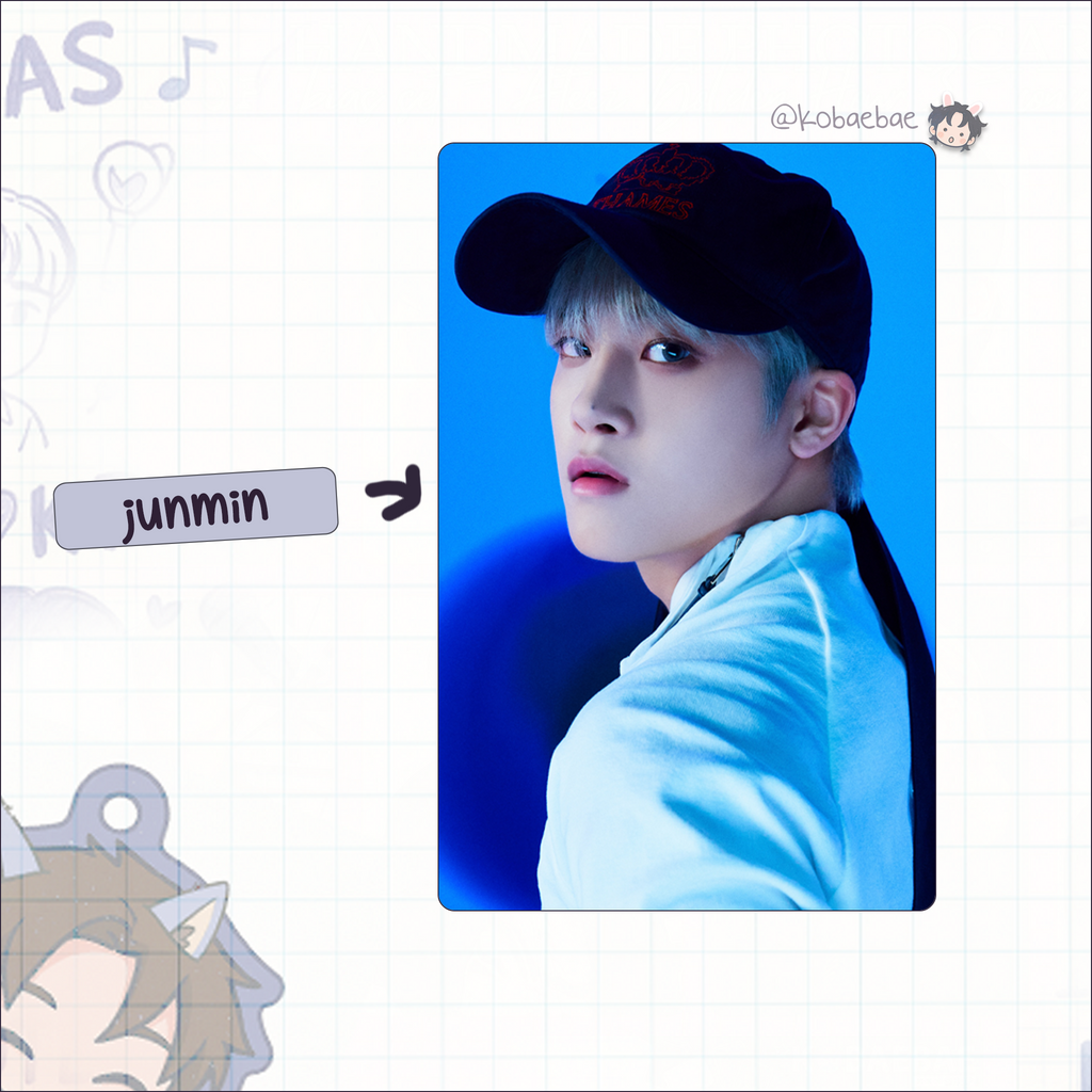 Xkrs - Watch Out handmade photocards kpop inspired - Set Poster Bias