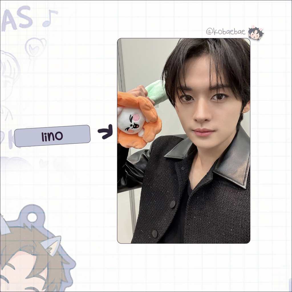 Skz - Handmade photocards kpop inspired - Bias set Skzoo Flower