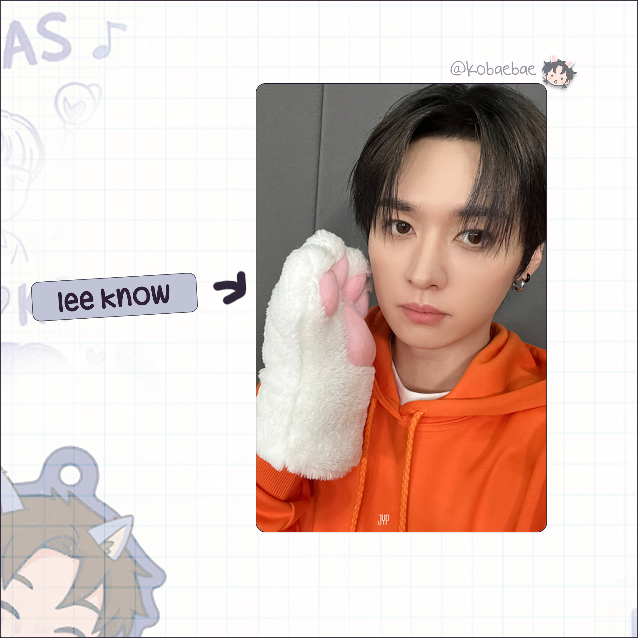 Skz (Stray Kids) - Selfie Code handmade photocards kpop inspired - bias set