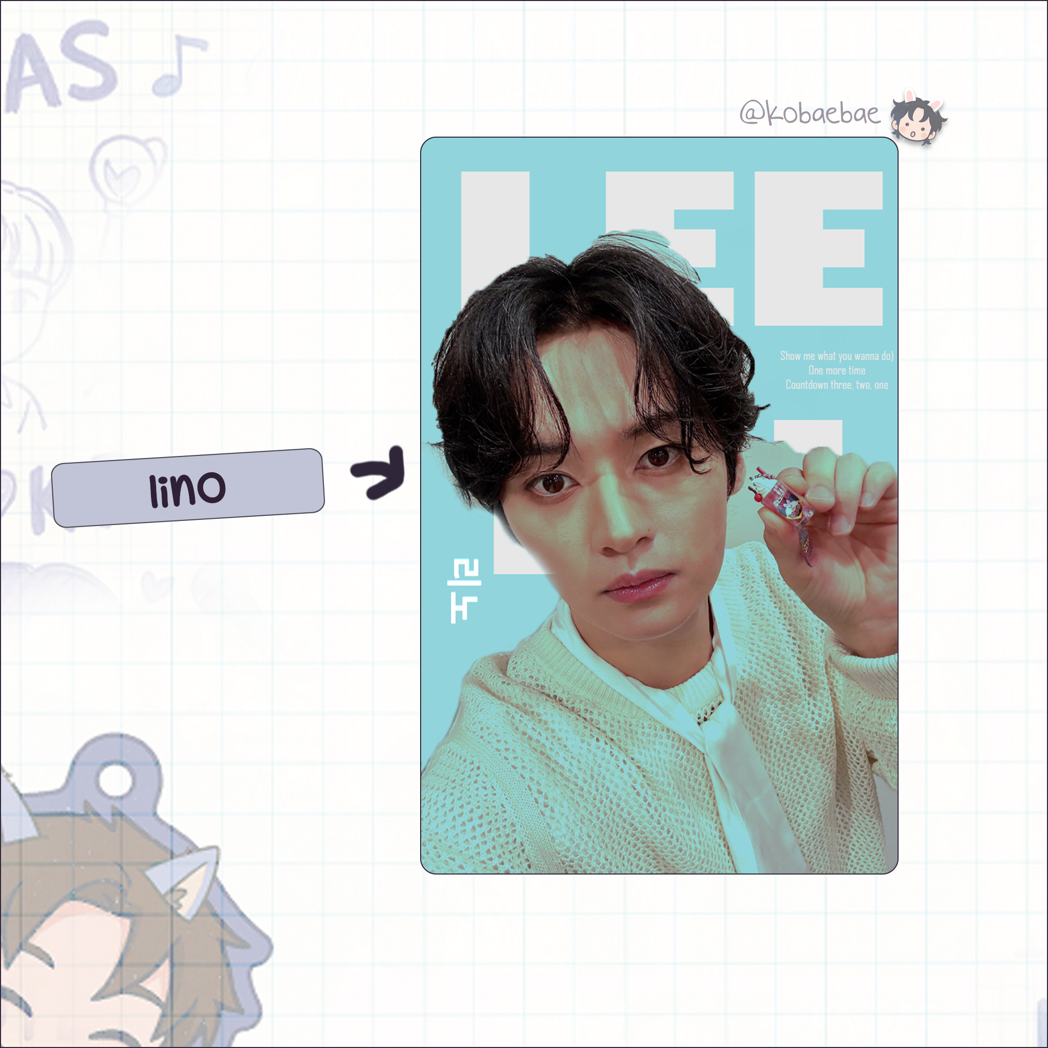 Skz - Rainbow holo set  handmade photocards kpop inspired - Pop Up set 1