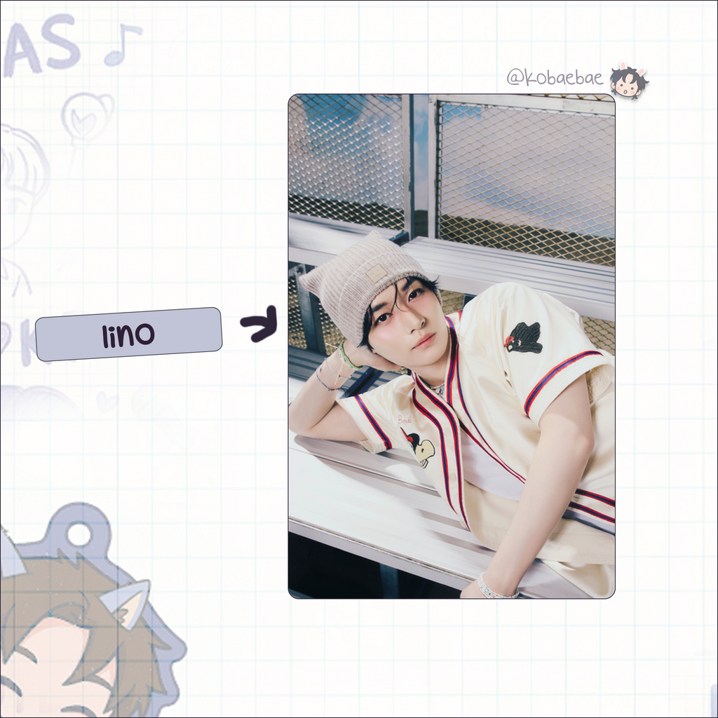 Skz (Stray Kids) - Dominate T. handmade photocards kpop inspired - Bias set