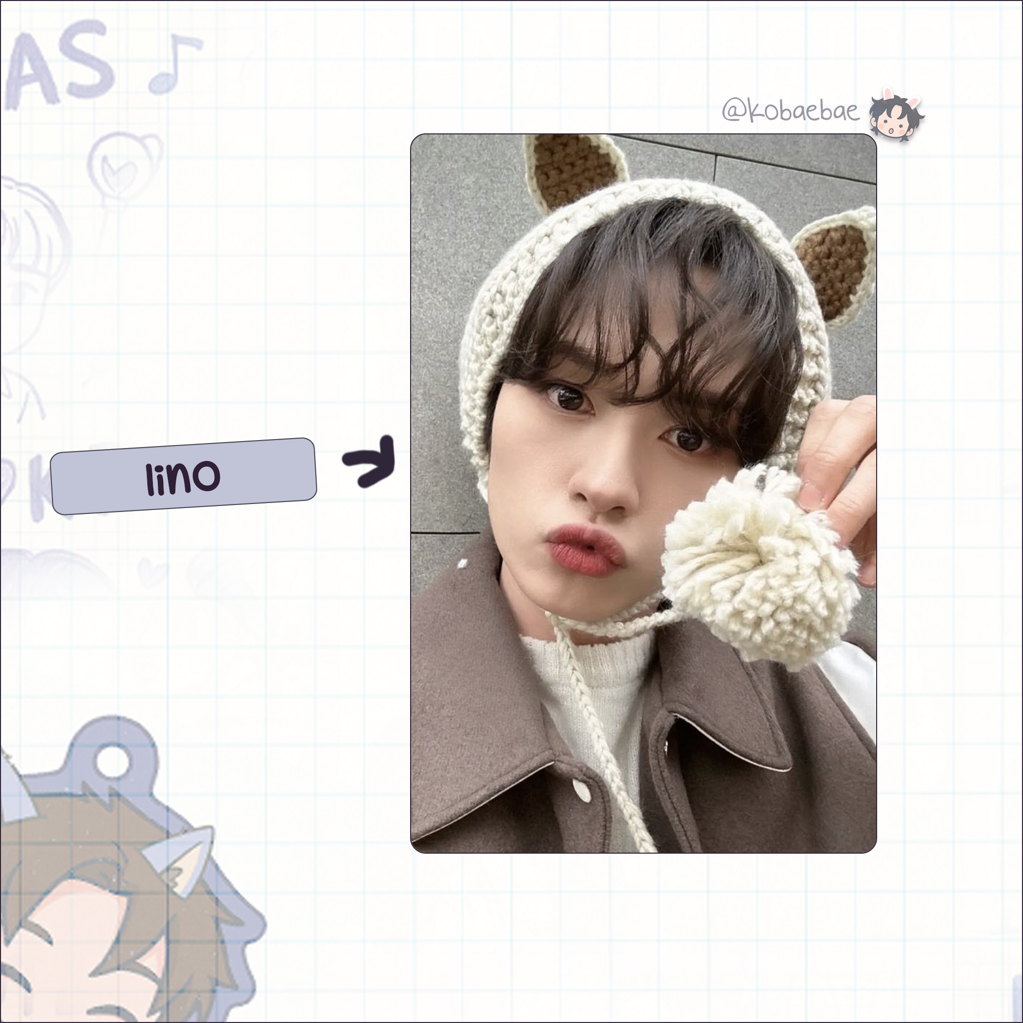 Skz - Handmade photocards kpop inspired - Holo set broken glass 1