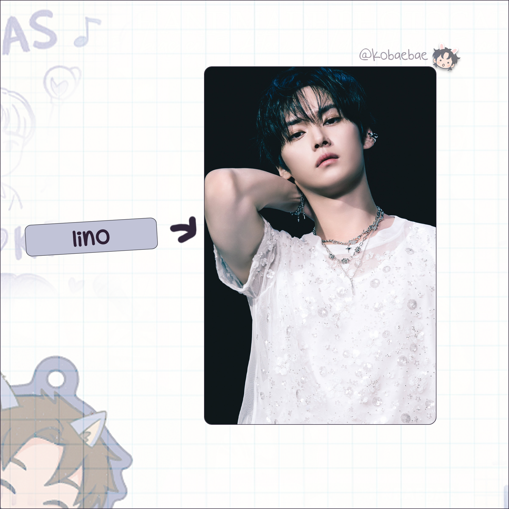 Skz - G.i.a.n.t. Handmade photocards kpop inspired - Sub Solo