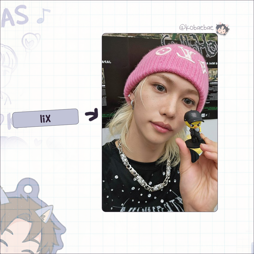 Skz - Pop Up Handmade photocards kpop inspired - Bias set 2