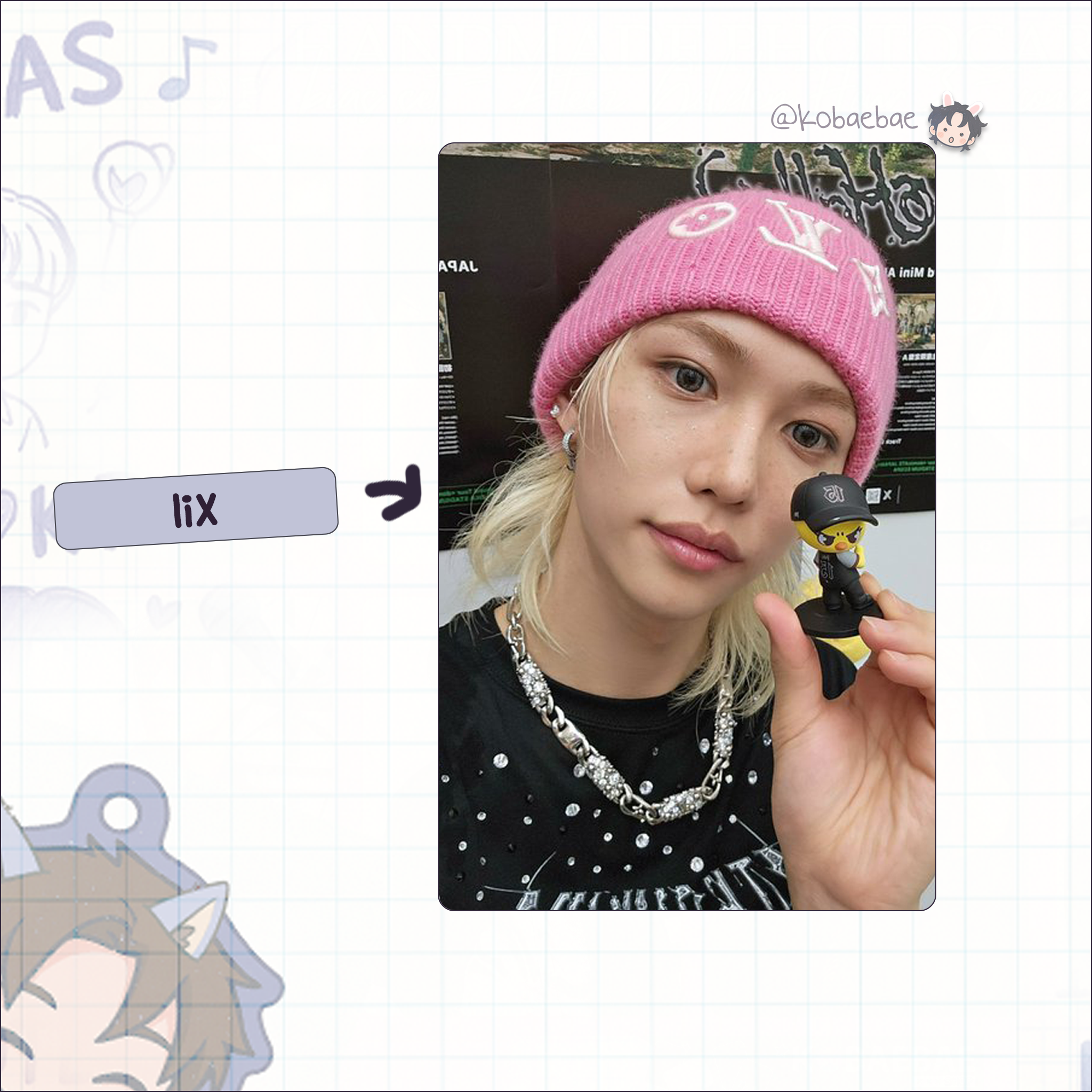 Skz - Pop Up Handmade photocards kpop inspired - Bias set 2