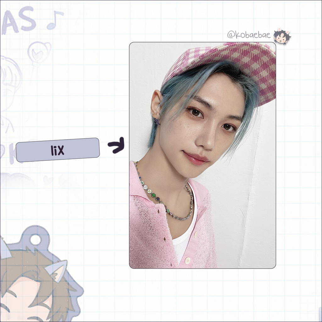 Skz - Japan Selfie Handmade photocards kpop inspired - Bias set 2023