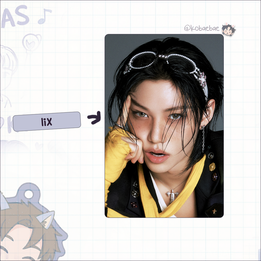 Skz - Handmade photocards kpop inspired - K.arma bias set 1
