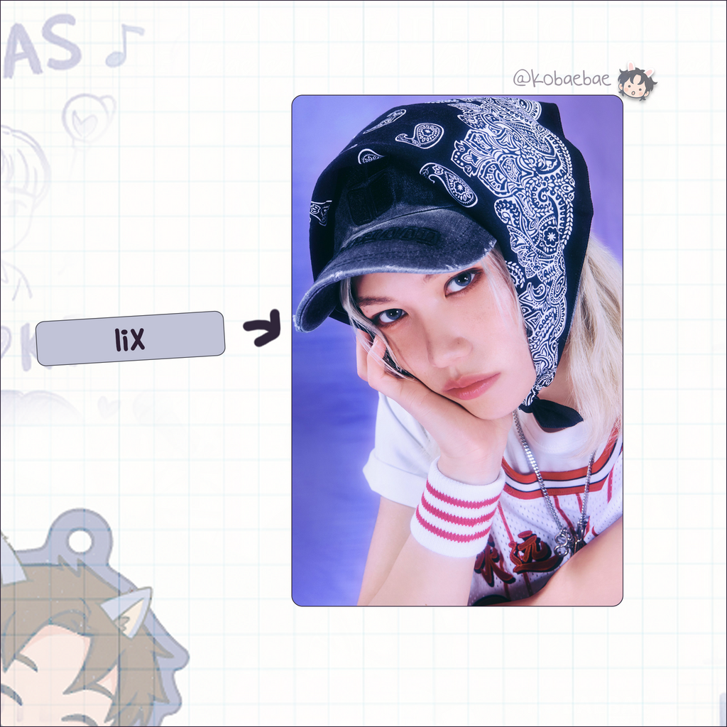 Skz - S.G. Handmade photocards kpop inspired - Street Kids Bias set