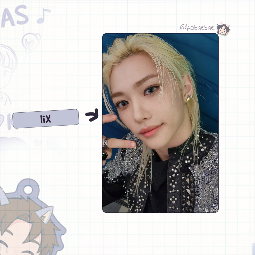 Skz - S.G. Handmade photocards kpop inspired - Your Hero Bias set