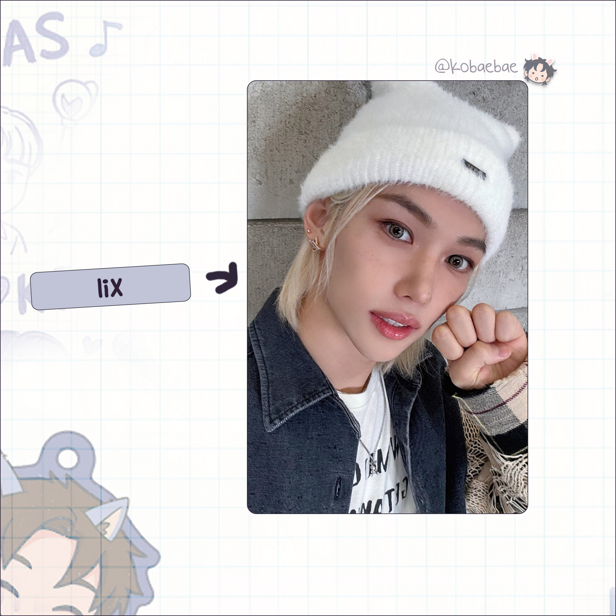 Skz - Handmade photocards kpop inspired - Japan Selfie 2024