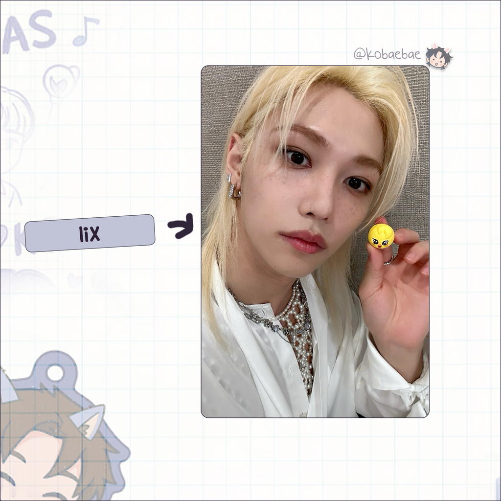 Skz - Handmade photocards kpop inspired - Skzoo Ring