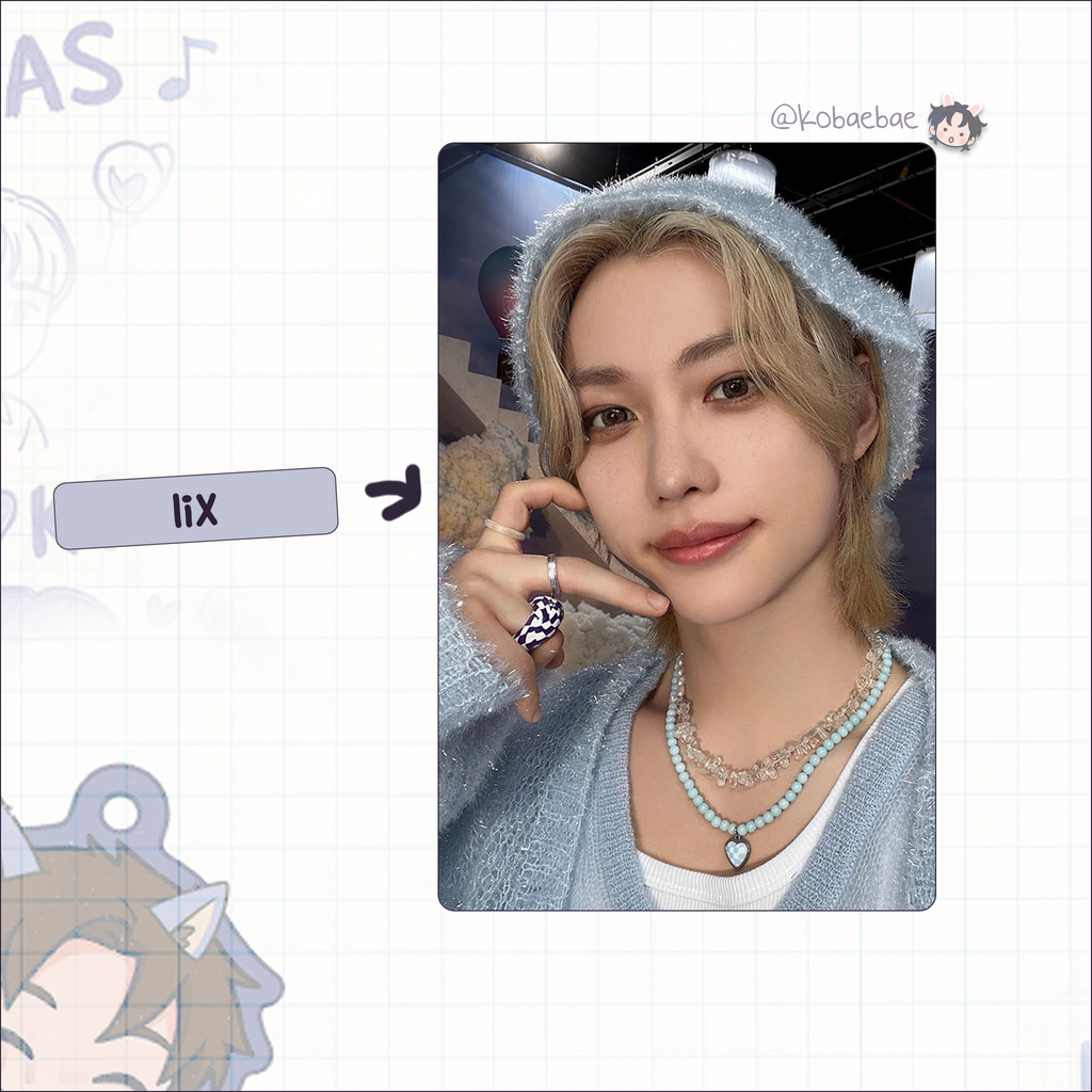 Skz - Step Out Handmade photocards kpop inspired - Bias set 1